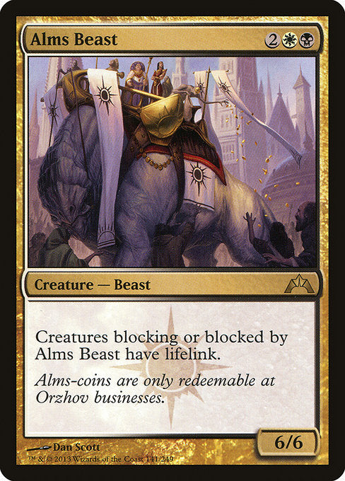 Alms Beast (141) (Foil) - Gatecrash - Game On
