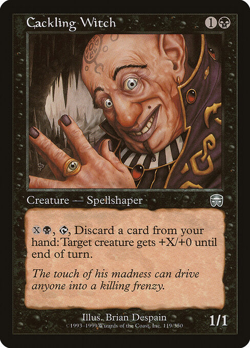 Cackling Witch (119) (Foil) - Mercadian Masques - Game On