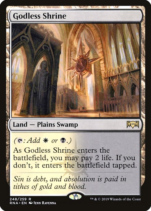 Godless Shrine (248) - Ravnica Allegiance - Game On