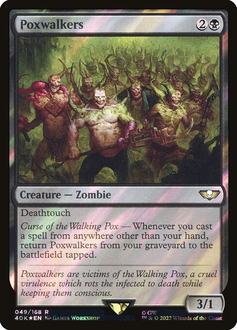 Poxwalkers (49★) (Foil) - Warhammer 40,000 Commander - Game On