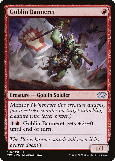 Goblin Banneret (110) - Double Masters 2022 - Game On