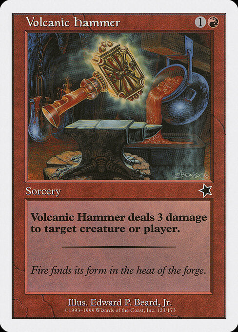 Volcanic Hammer (123) - Starter 1999 - Game On