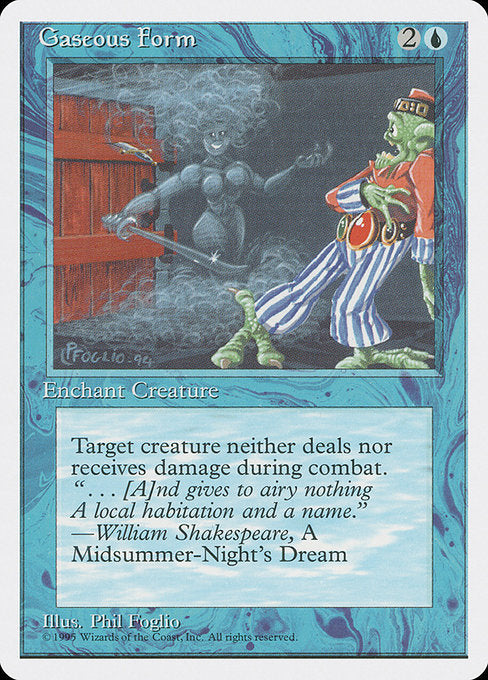 Gaseous Form (74) - Fourth Edition - Game On