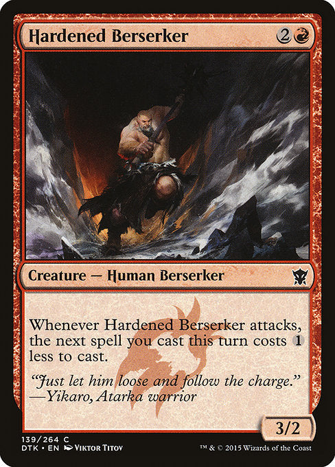 Hardened Berserker (139) (Foil) - Dragons of Tarkir - Game On