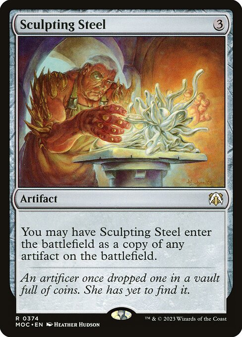 Sculpting Steel (374) - March of the Machine Commander - Game On