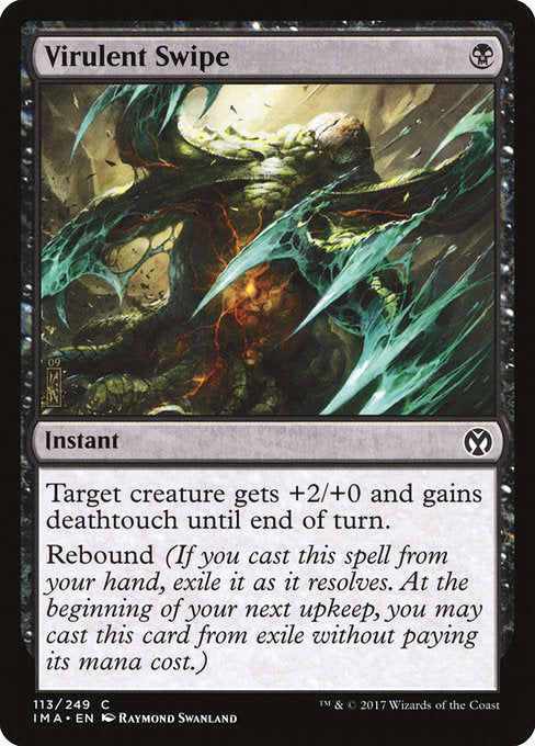 Virulent Swipe (113) (Foil) - Iconic Masters - Game On
