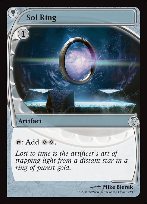 Sol Ring (233) - Mystery Booster 2 - Game On