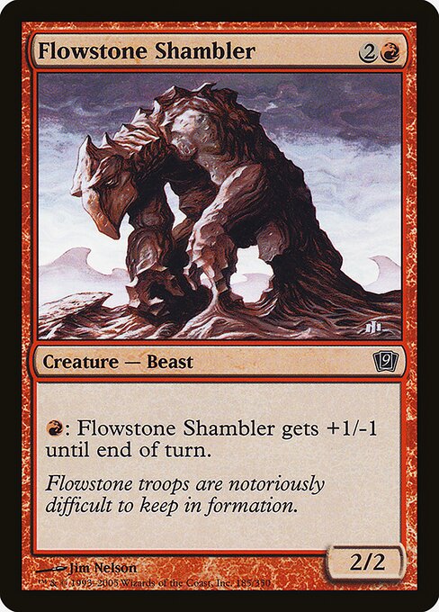 Flowstone Shambler (185★) - Ninth Edition - Game On