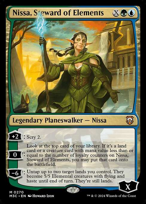 Nissa, Steward of Elements (270) - Modern Horizons 3 Commander - Game On