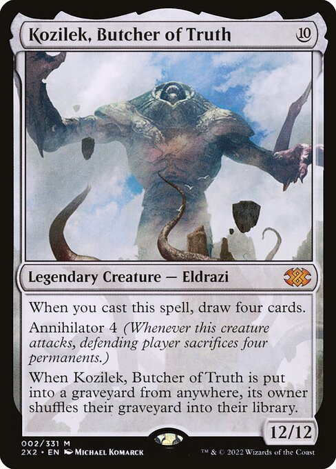 Kozilek, Butcher of Truth (2) (Foil) - Double Masters 2022 - Game On