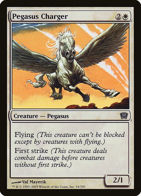 Pegasus Charger (34★) - Ninth Edition - Game On
