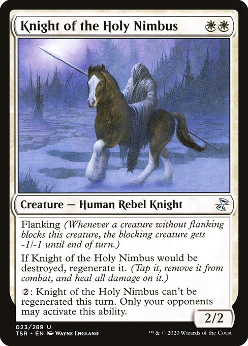 Knight of the Holy Nimbus (23) (Foil) - Time Spiral Remastered - Game On