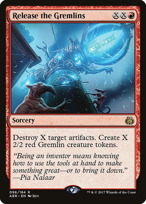 Release the Gremlins (96) (Foil) - Aether Revolt - Game On
