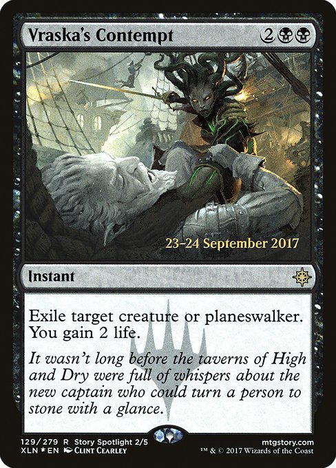 Vraska's Contempt (129s) (Foil) - Ixalan Promos - Game On