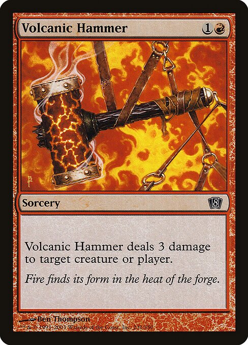 Volcanic Hammer (231★) - Eighth Edition - Game On