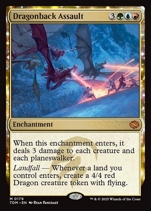 Dragonback Assault (179) (Foil)