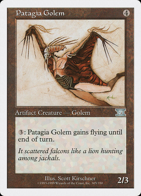 Patagia Golem (305) - Classic Sixth Edition - Game On