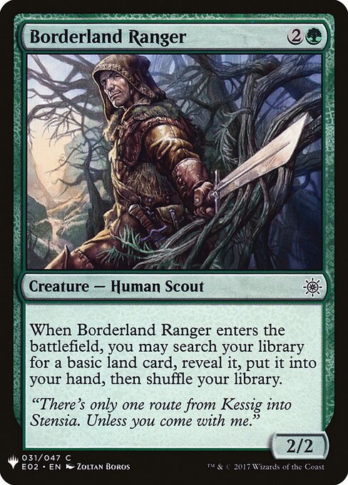 Borderland Ranger (E02-31) - The List - Game On