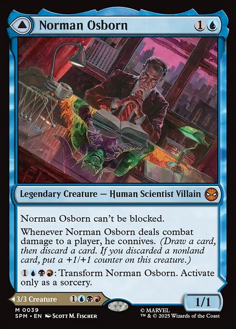 Norman Osborn // Green Goblin (39) (Foil) - Marvel's Spider-Man - Game On