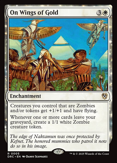 On Wings of Gold (5) - Aetherdrift Commander - Game On