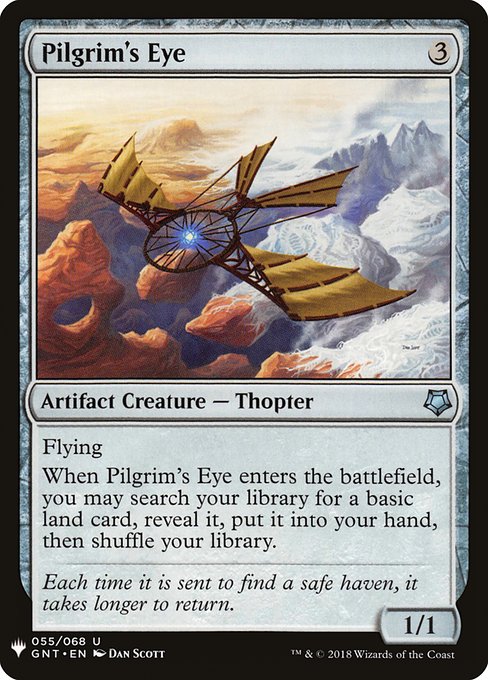 Pilgrim's Eye (GNT-55) - The List - Game On