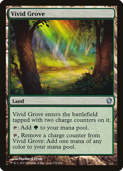 Vivid Grove (335) - Commander 2013 - Game On