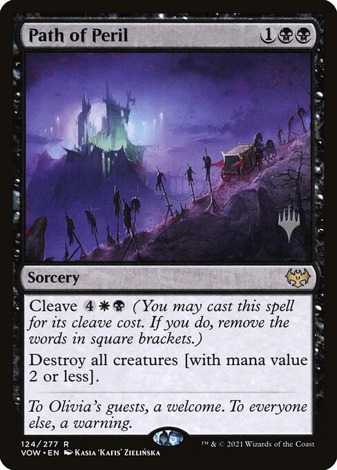 Path of Peril (124p) (Foil) - Innistrad: Crimson Vow Promos - Game On