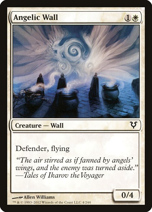 Angelic Wall (4) (Foil) - Avacyn Restored - Game On