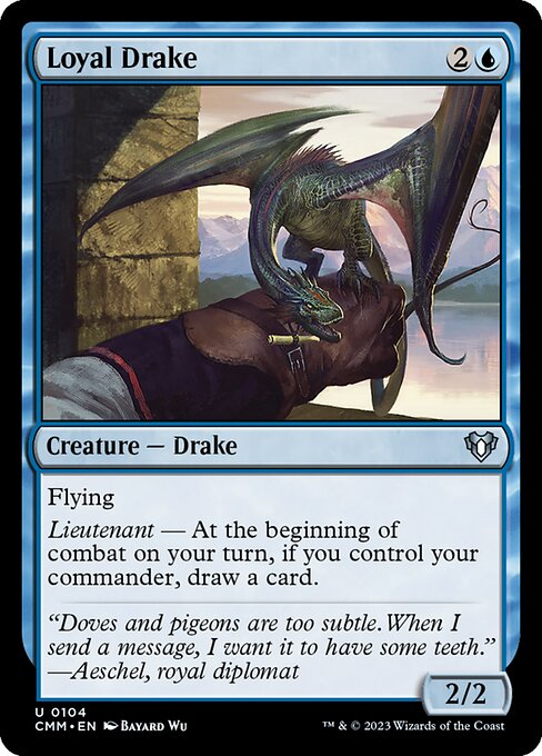 Loyal Drake (104) - Commander Masters - Game On