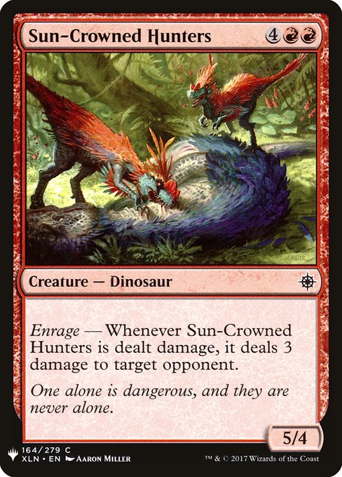 Sun-Crowned Hunters (XLN-164) - The List - Game On
