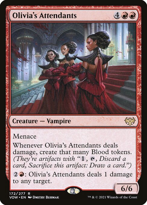 Olivia's Attendants (172) - Innistrad: Crimson Vow - Game On