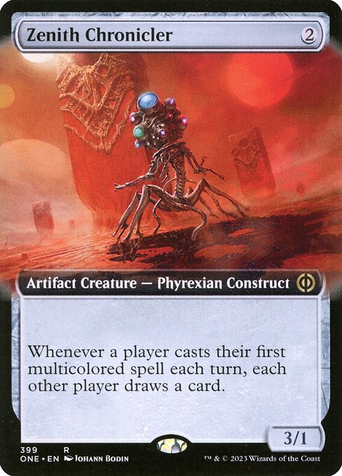 Zenith Chronicler (399) - EXTENDED ART - Phyrexia: All Will Be One - Game On