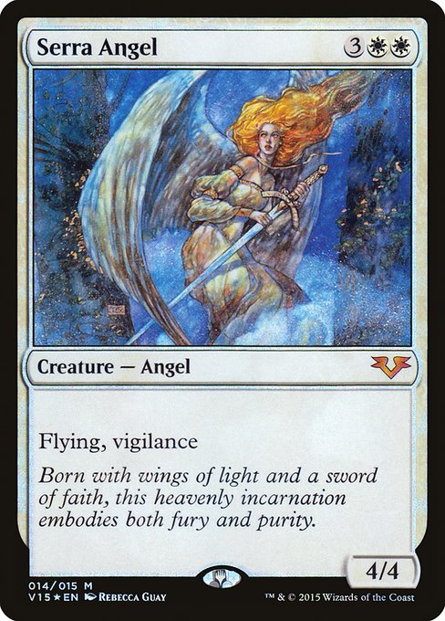 Serra Angel (14) (Foil) - From the Vault: Angels - Game On