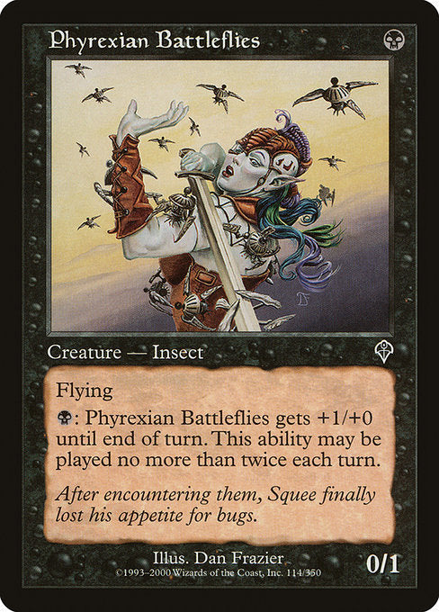Phyrexian Battleflies (114) (Foil) - Invasion - Game On