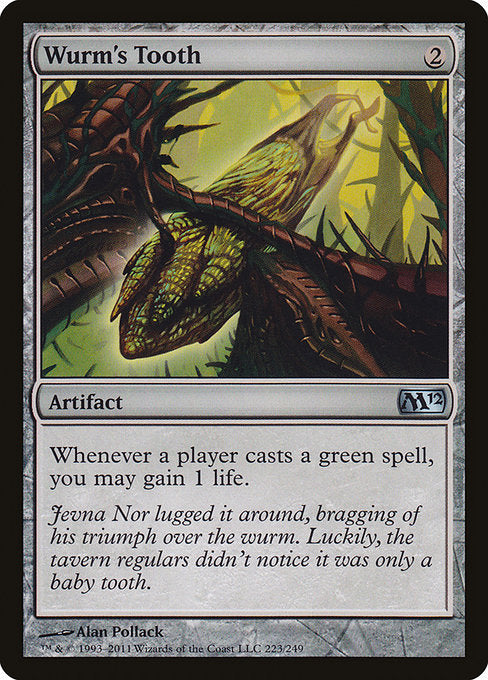 Wurm's Tooth (223) - Magic 2012 - Game On