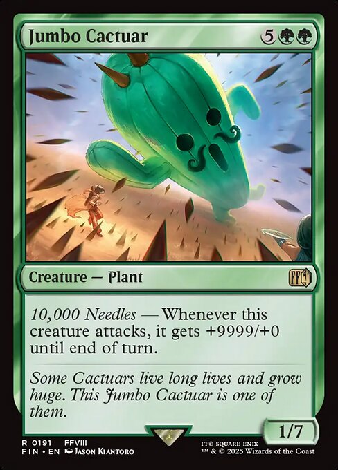 Jumbo Cactuar (191) - Final Fantasy - Game On