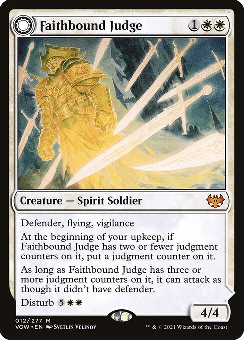 Faithbound Judge // Sinner's Judgment (12) - Innistrad: Crimson Vow - Game On