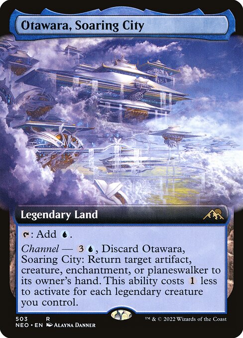 Otawara, Soaring City (503) - EXTENDED ART - Kamigawa: Neon Dynasty - Game On