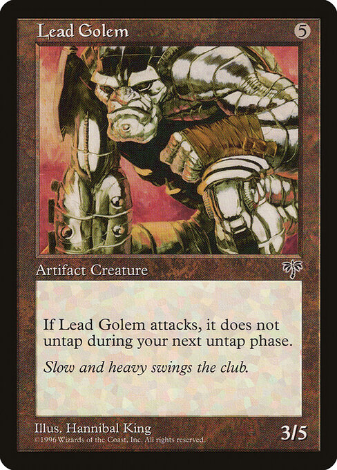 Lead Golem (306) - Mirage - Game On