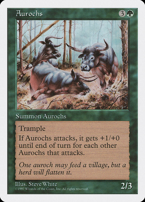 Aurochs (279) - Fifth Edition - Game On