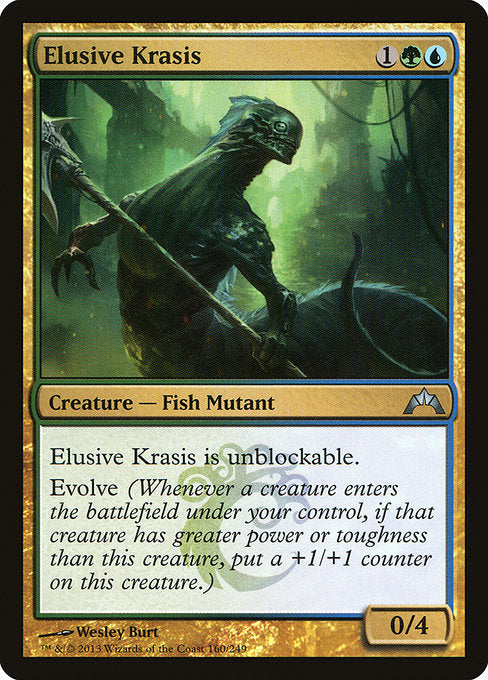 Elusive Krasis (160) (Foil) - Gatecrash - Game On