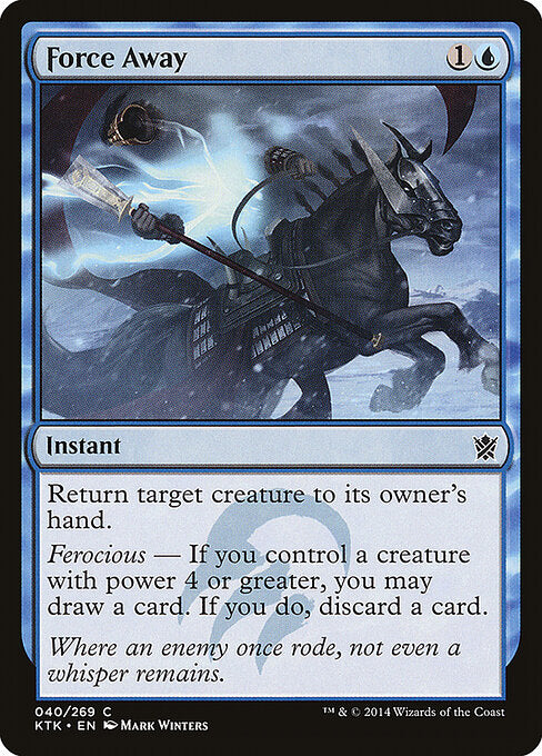 Force Away (40) (Foil) - Khans of Tarkir - Game On