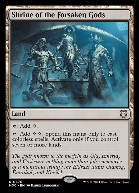 Shrine of the Forsaken Gods (376) - Modern Horizons 3 Commander - Game On
