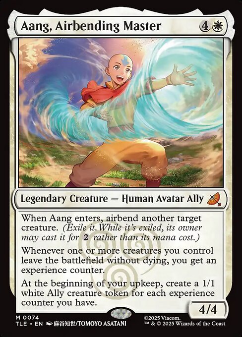 Aang, Airbending Master (74) - Avatar: The Last Airbender Eternal - Game On