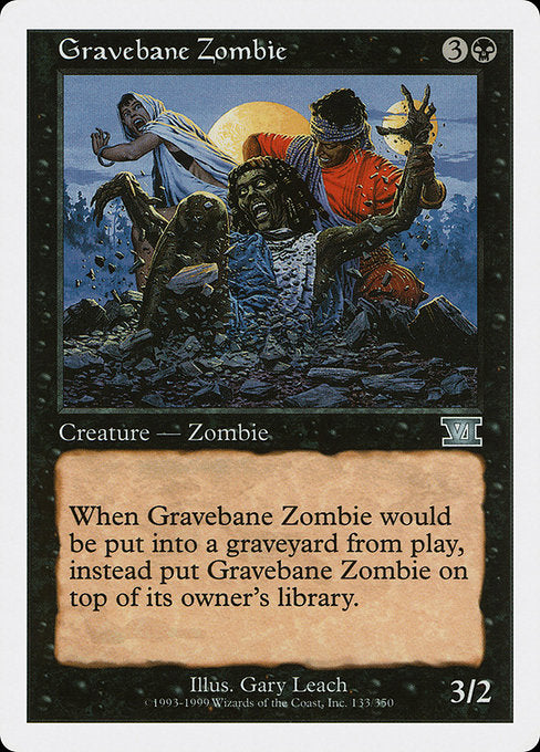 Gravebane Zombie (133) - Classic Sixth Edition - Game On