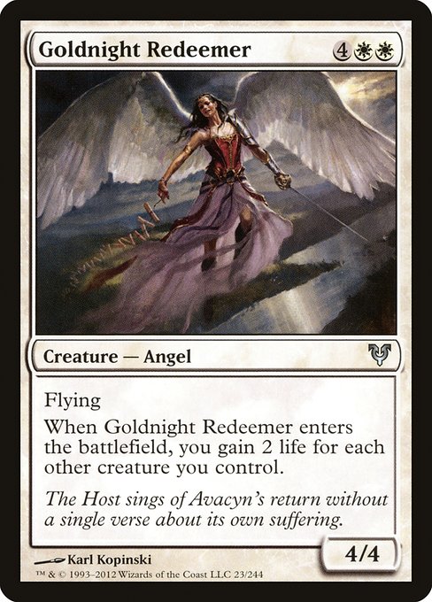 Goldnight Redeemer (23) - Avacyn Restored - Game On