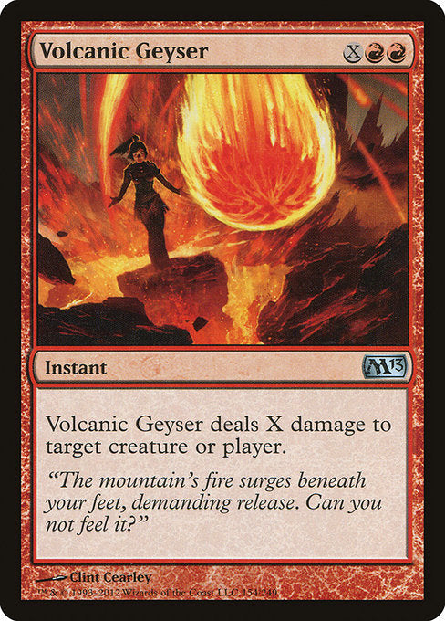 Volcanic Geyser (154) (Foil) - Magic 2013 - Game On