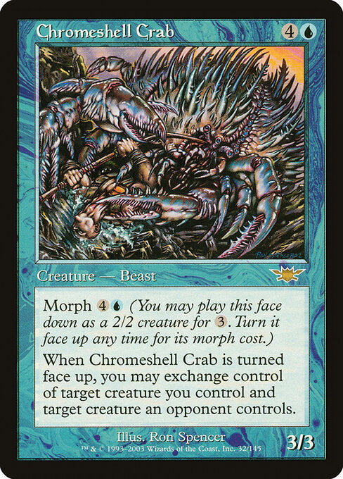 Chromeshell Crab (32) - Legions - Game On