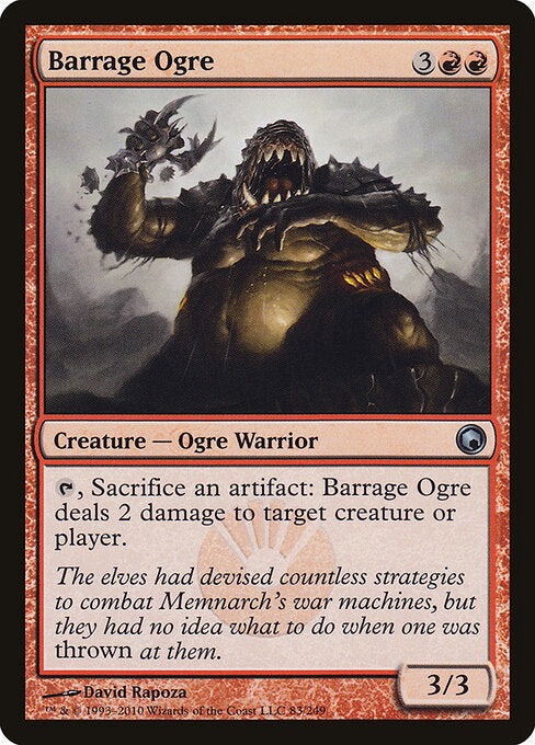Barrage Ogre (83) (Foil) - Scars of Mirrodin - Game On