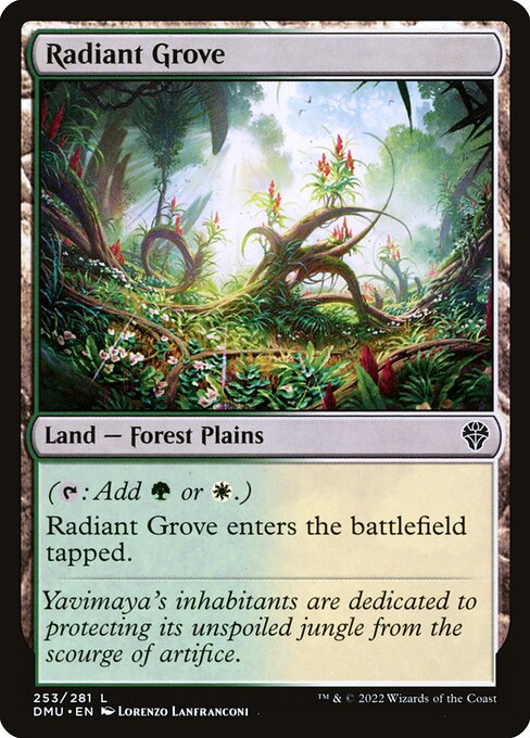 Radiant Grove (253) - Dominaria United - Game On
